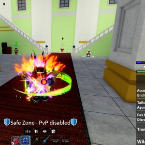 Blox Fruit Perm 5x Kitsune+Yeti++More +23M Bounty +122 Title + Special