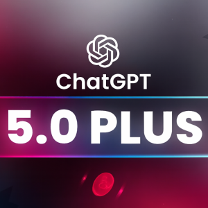 ChatGPT Plus + GPT-5.0 + Dall-e (لمدة 1شهر)